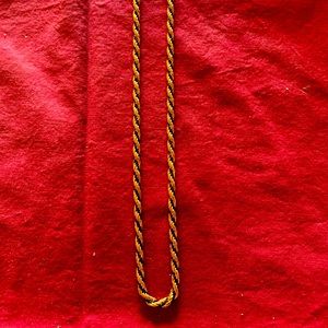 Gold tone necklace